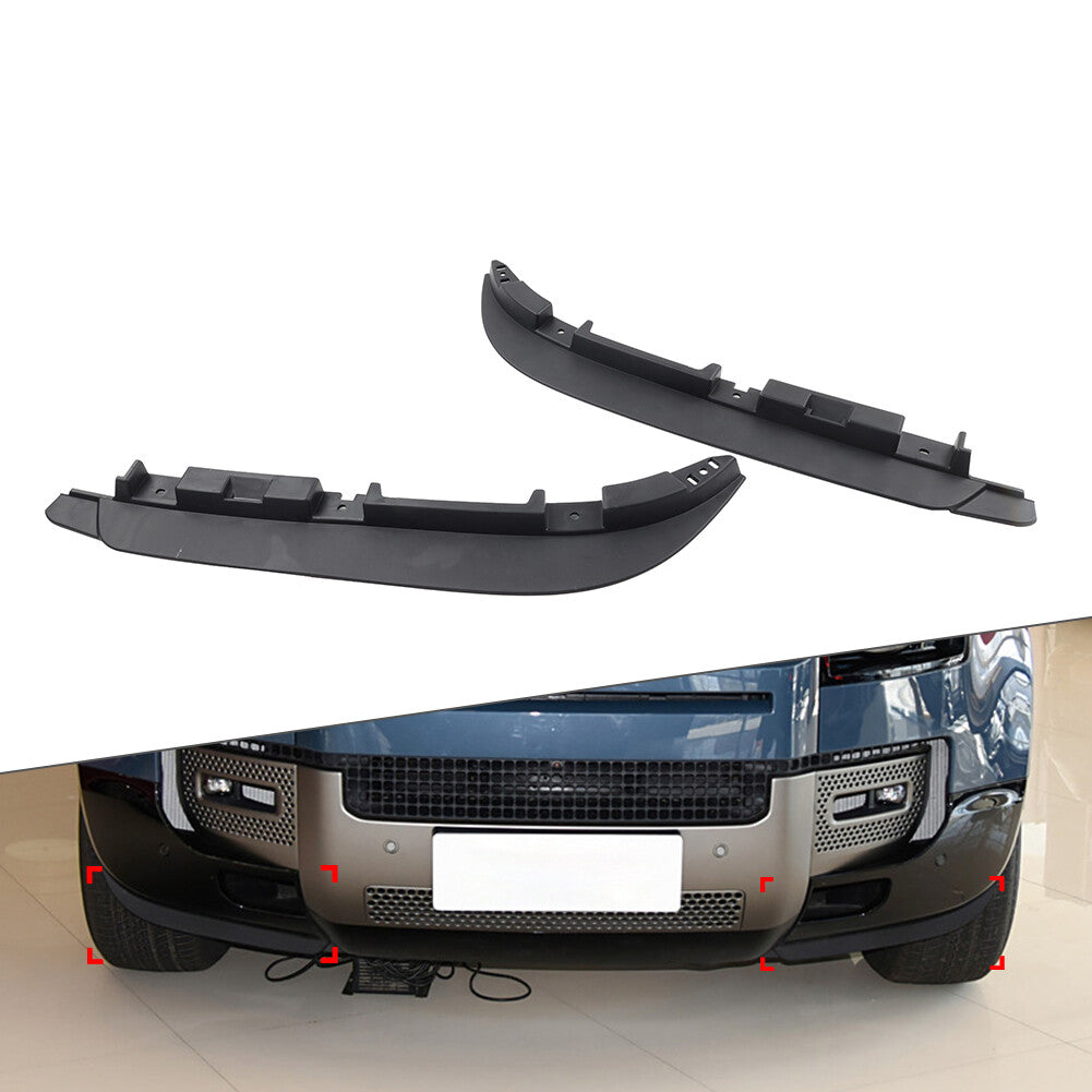 Front Bumper Lower Air Deflector for Land Rover for Defender 90 110 2020-2023 pair