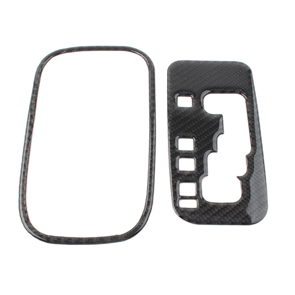 2 Pcs Interior Inner Gear Shift Panel Cover Trim for Jeep for Wrangler JK 2011-2017