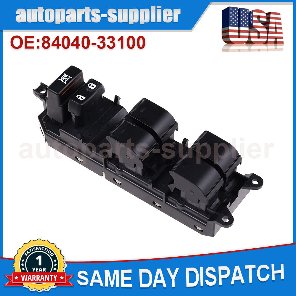 84040-33100 Power Window Master Switch for Toyota for Lexus for Camry , for Land Cruiser , Prado