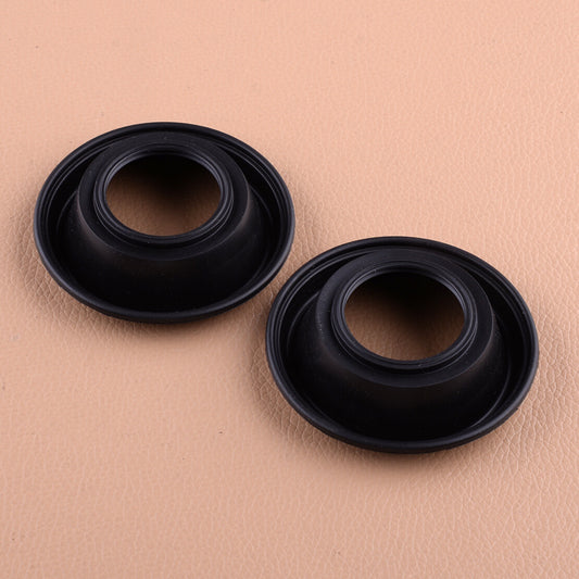 2Pcs Carburetor Vacuum Diaphragm Membrane Fit for for Suzuki GSX600F GSX750F Black v