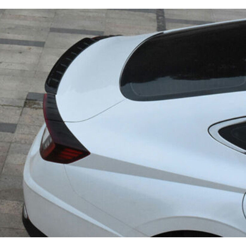for Hyundai Sonata 2020-2023 Glossy Black Rear Tail Trunk Spoiler Wing Lip Flap Q