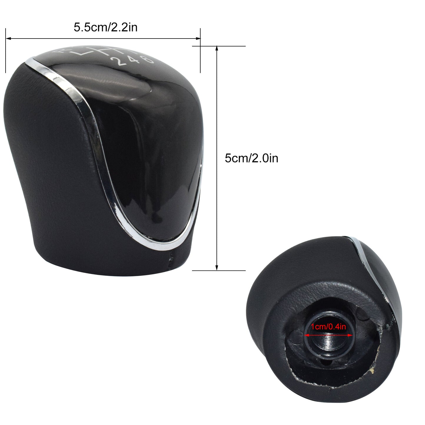 for Lexus IS XE20 220d 6 Speed Manual Gear Shifter Lever Knob Shift Pen Headball