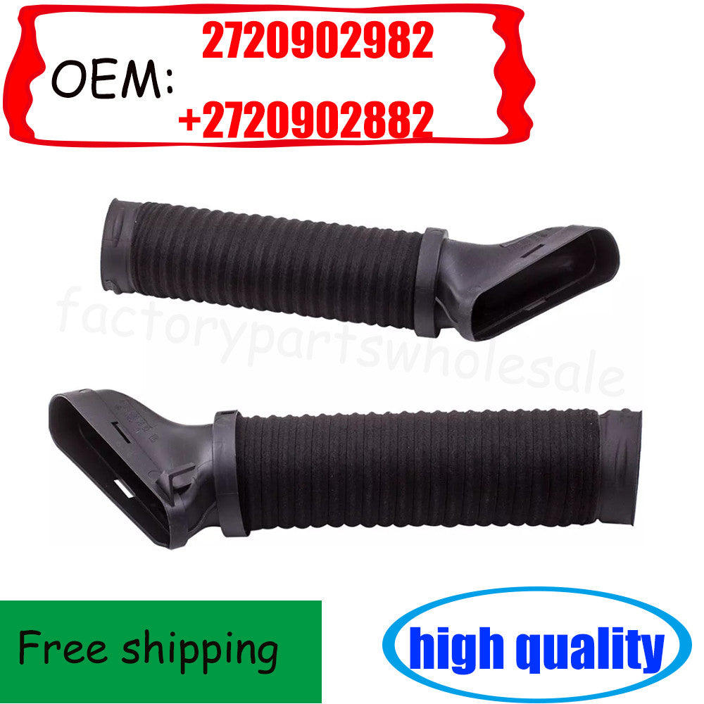 Left + Right Air Intake Hose Duct Set for GLK 350 3.5L 2010-2012 n