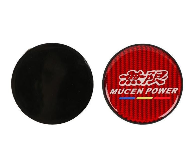 4x45 mm ADV.1 Wheel Center Wheel Sticker Rim Sticker Black - v