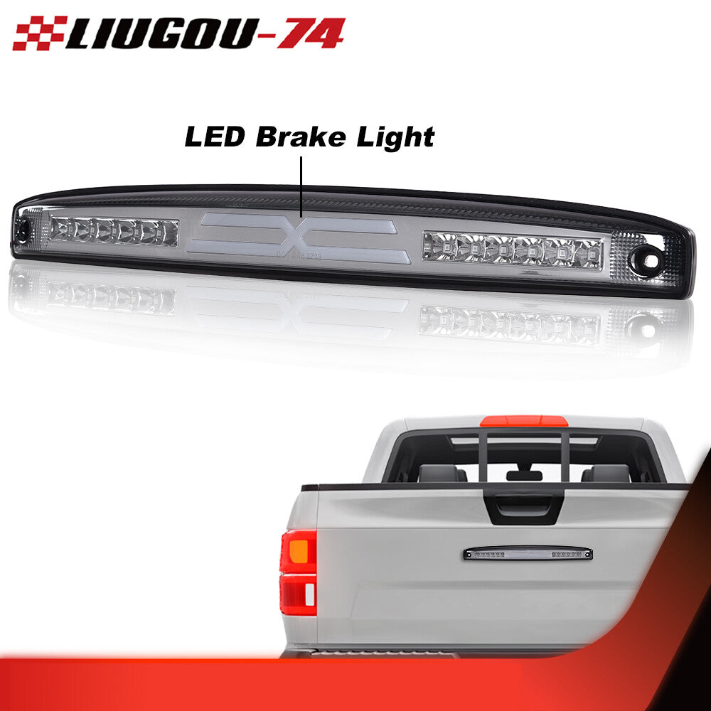 Fits 03-06 for Dodge for Ram Third Brake Light 3D LED Rear Center Tailgate Light - v