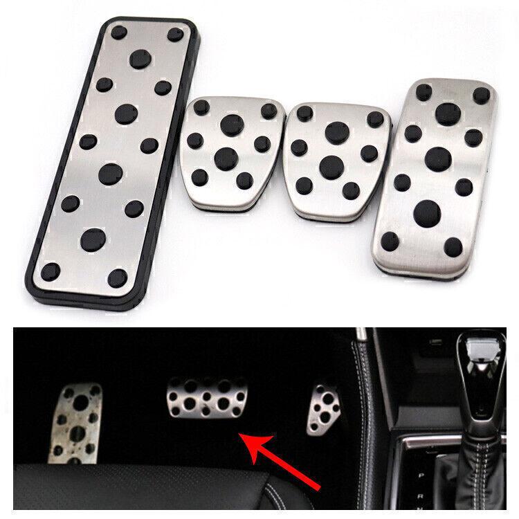 for Subaru Legacy Outback XV Impreza Forester Foot Gas Brake Pedals Cover Kit