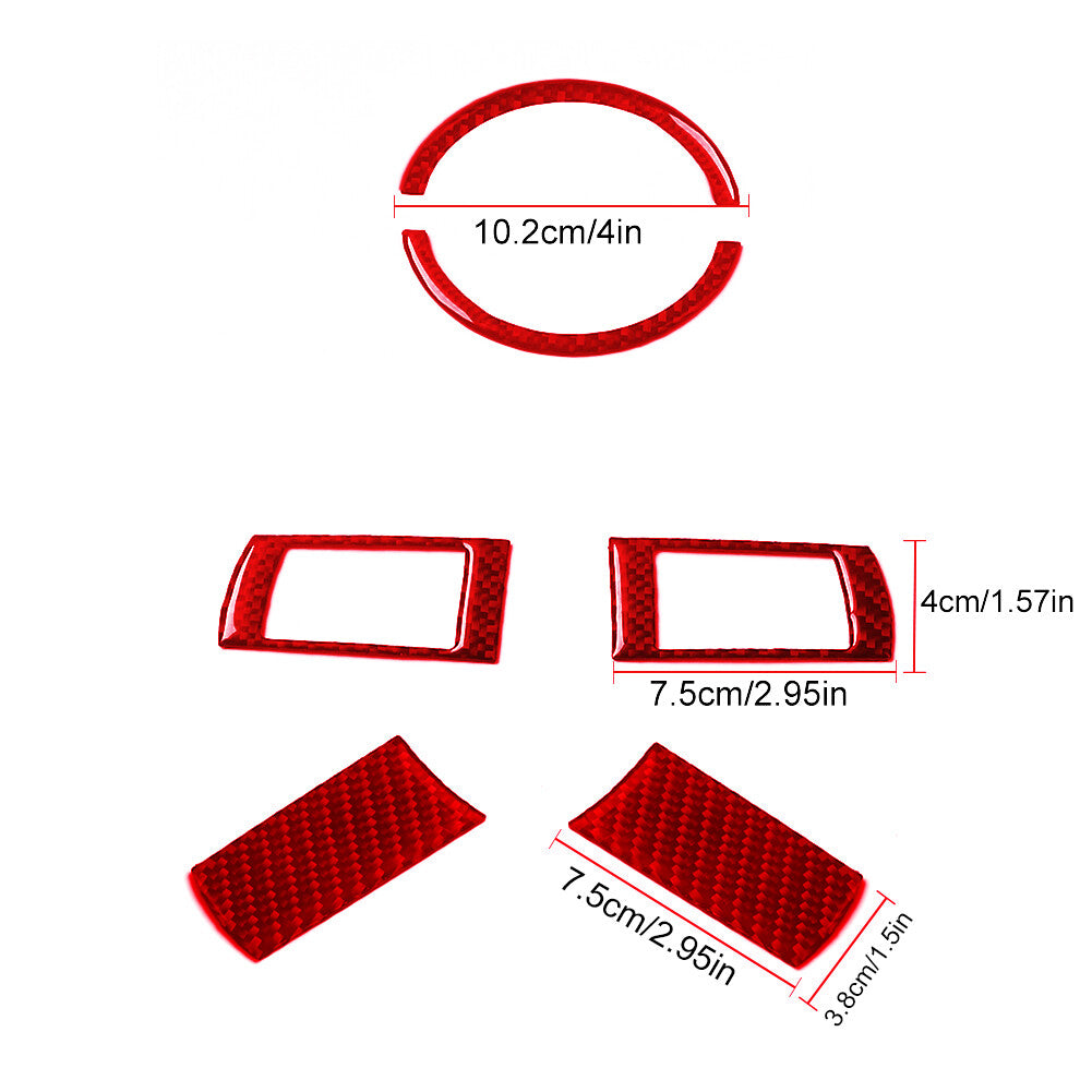 Central Control Trim Cover Type-C For 1 Convertible E82/E88 2008-2013 v