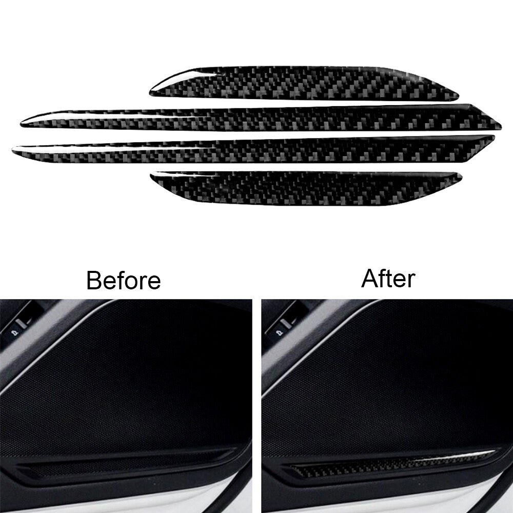Carbon Fiber Sticker for Co -pilot door lift panel + pull for SUZUKI GRAND VITARA 2PC v