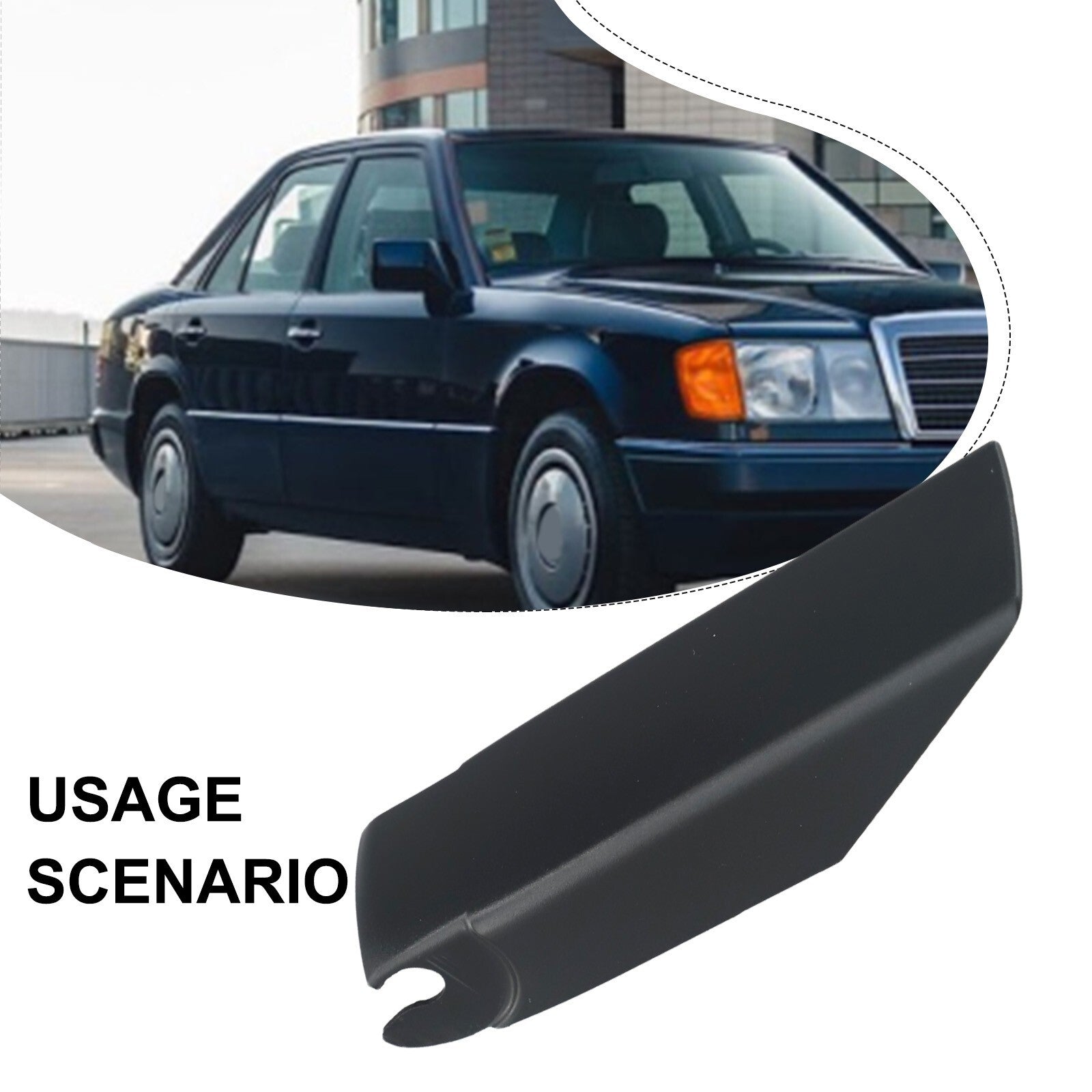 1X Cover Wiper Windshield Wiper Replacement For W124 W201 W210 Wiper ABS v