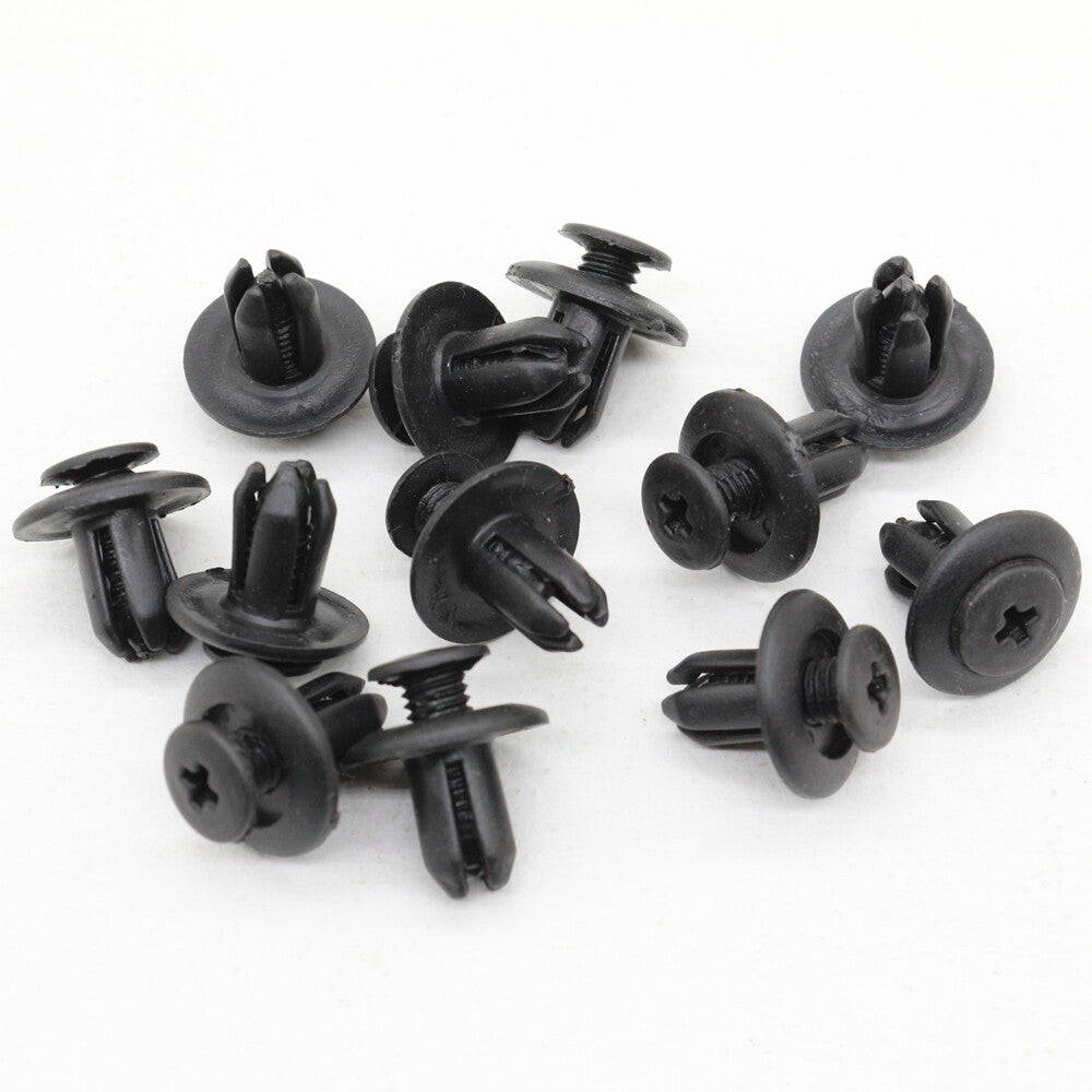 50 Bumper Fender  Cowl Grille Retainer Plastic Screw for Ford for Mazda for Hyundai for Kia