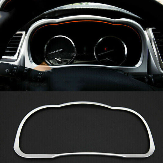 for Toyota Highlander 2014-19 Silver ABS Instrument Panel Frame Decor Cover Trim