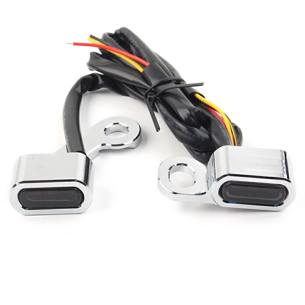 Amber LED Turn Signal Indicator for Harley Touring Electra Glide 2009 2010-2017 Q