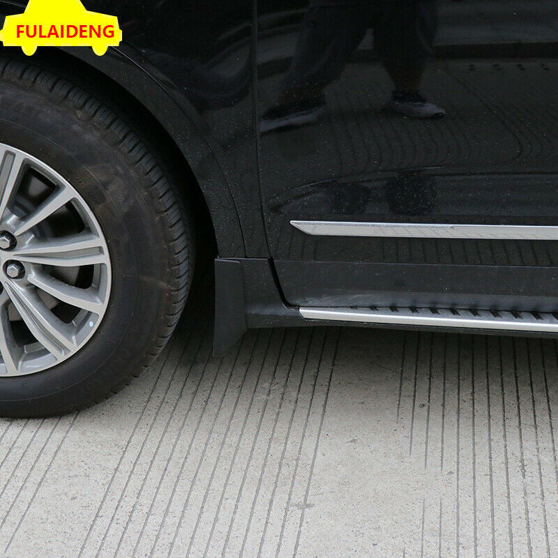 4P for Cadillac XT5 2016-2021 ABS Black Fender Mud Flaps Splash Guards Mudguards