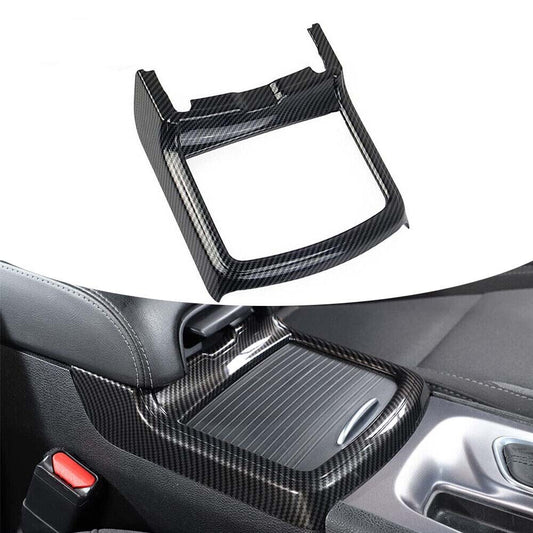Suitable for Model Y carbon fiber style side view mirror cover ABS automotive parts- v