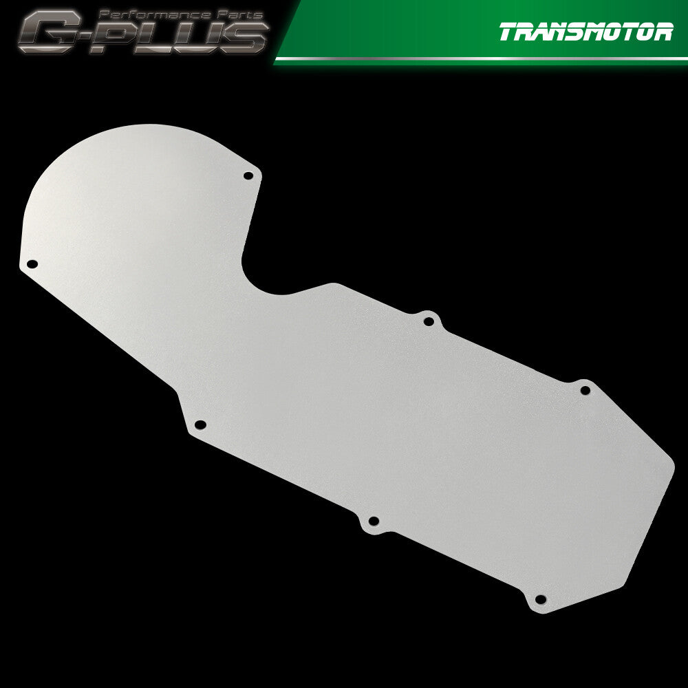 New for 1964 Chevelle Heater Only Delete Panel Plate ( No A/C) Silver- v