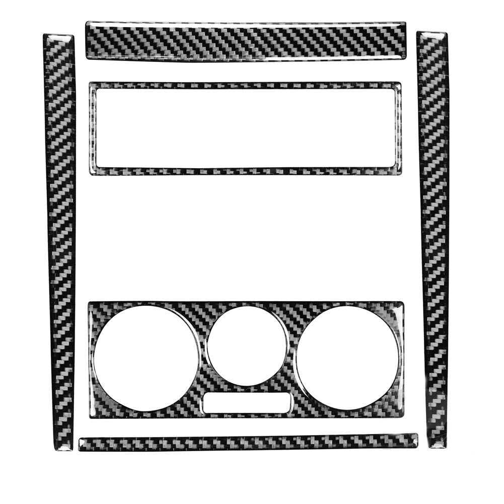 for Corolla 2003 - 08 Carbon Fiber ABS Center Console Gear Shift Panel Trim- v