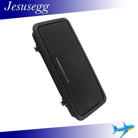 Rear Row Vanity Mirror Makeup Mirror w/ Lights for 2010-19 for Jaguar XJ Black Q