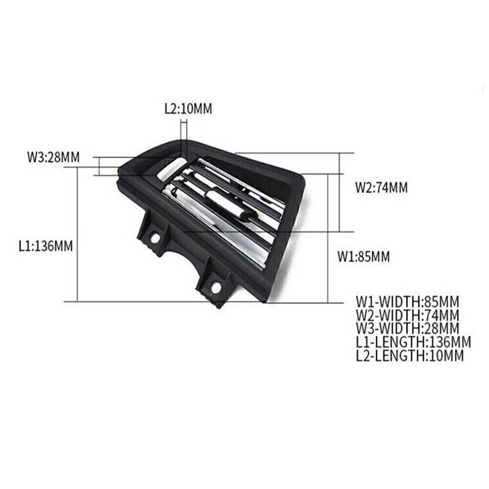 1x Air Conditional Left Air Outlet Vent Panel Fit for BMW 5 Series F18 F11 F10