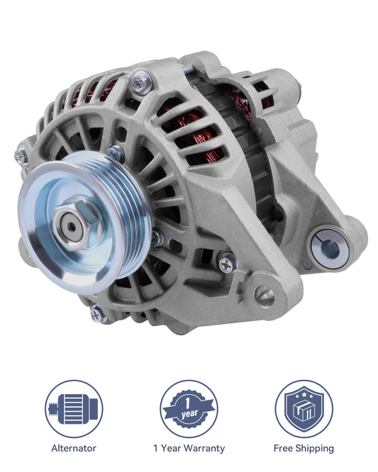 Silver Alternator Fit for 1997-2004 for Mitsubishi Montero Sport 3.0L A3TA0791A