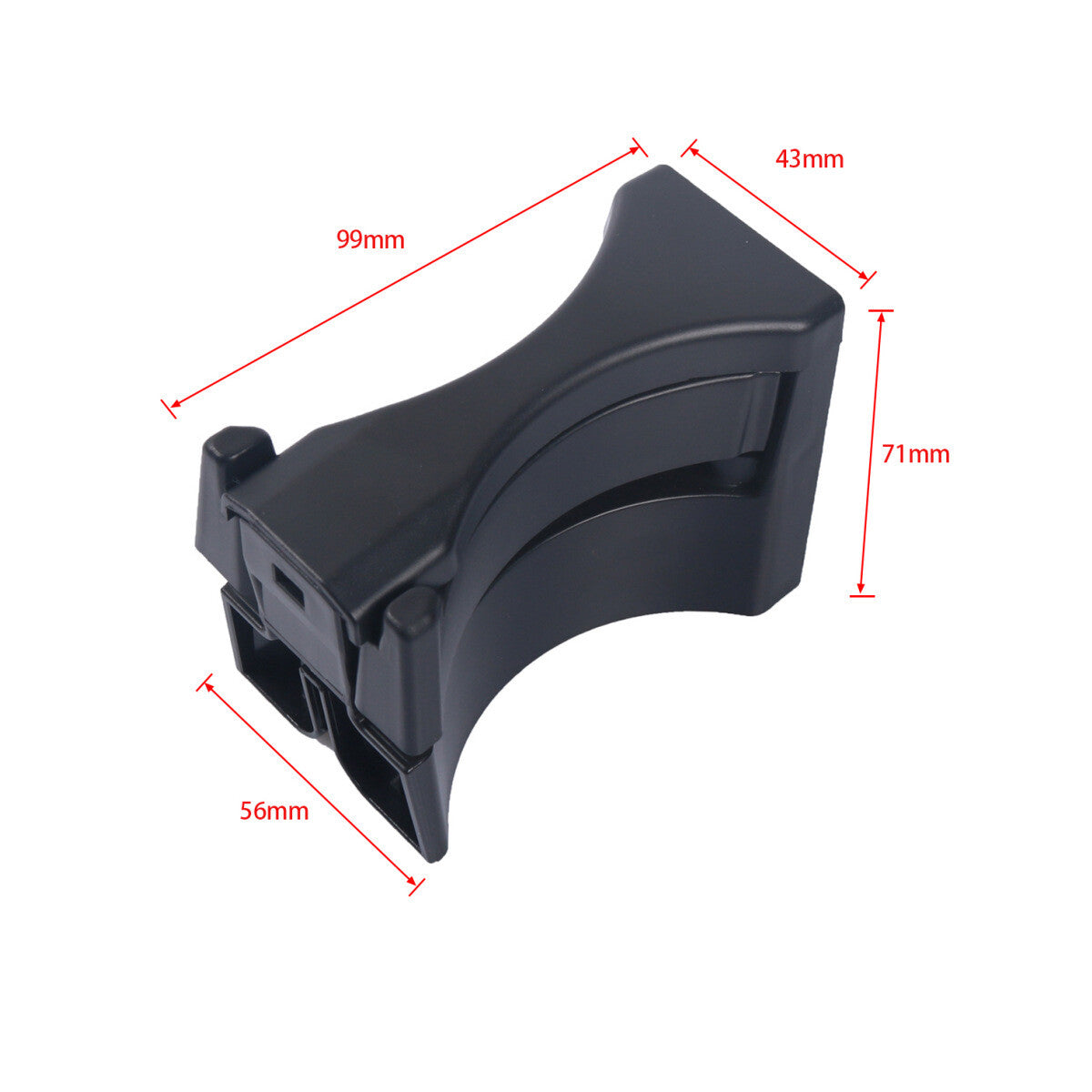 55604-04010 Center console cup holder insert divider suitable for 05-15 Tacoma - n