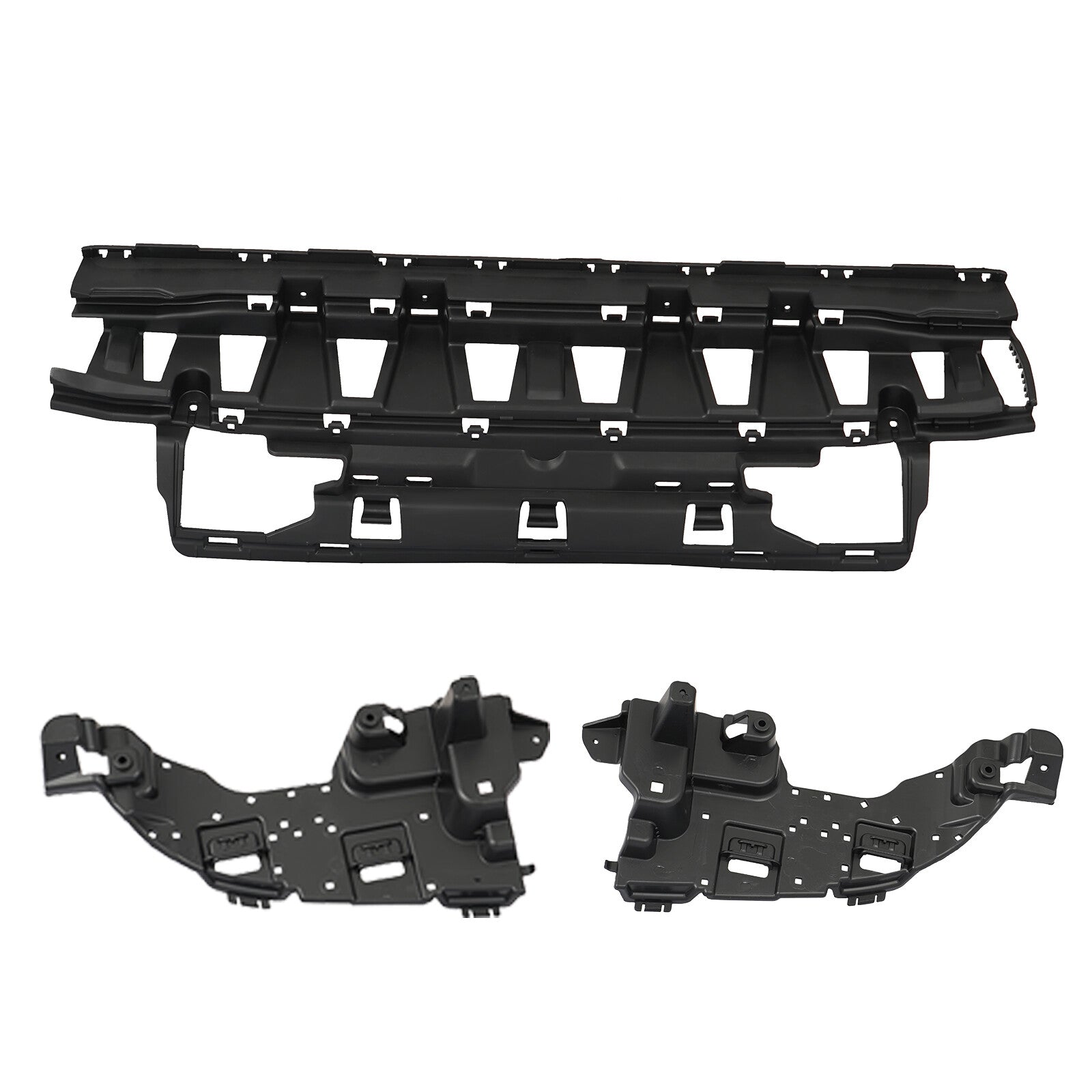 Suitable for 2015-2021 for Mercedes-Benz W205 AMG rear bumper diffuser exhaust tips C63 style Q