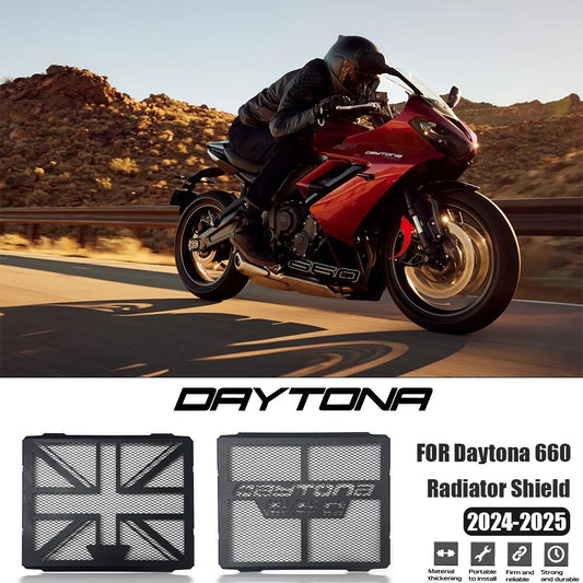 Motorcycle Radiator Guard Grille Grill Cover Protection For Daytona 660 2024