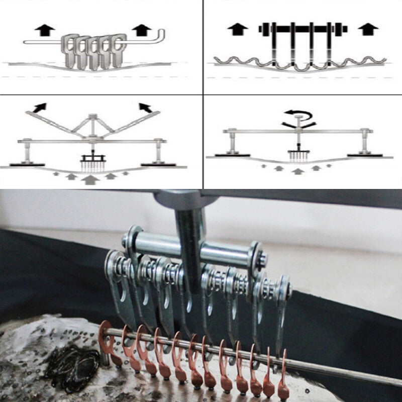 6Fingers Durable M14 Hook Head Thread Dent Pulling Claw Paw for Spot Welding Kit v
