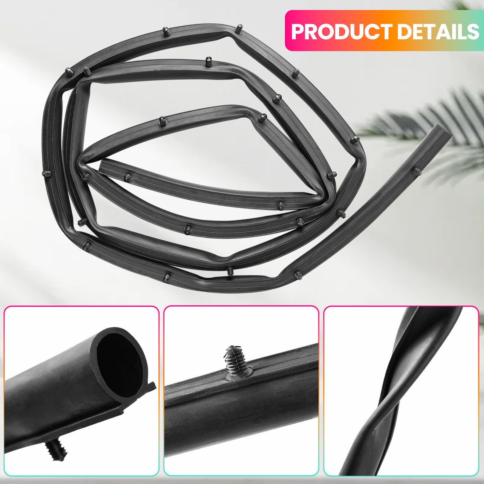 Front Fascia Bumper Hood Seal for Jeep Grand Cherokee for Dodge Durango 2011- 2021 Q