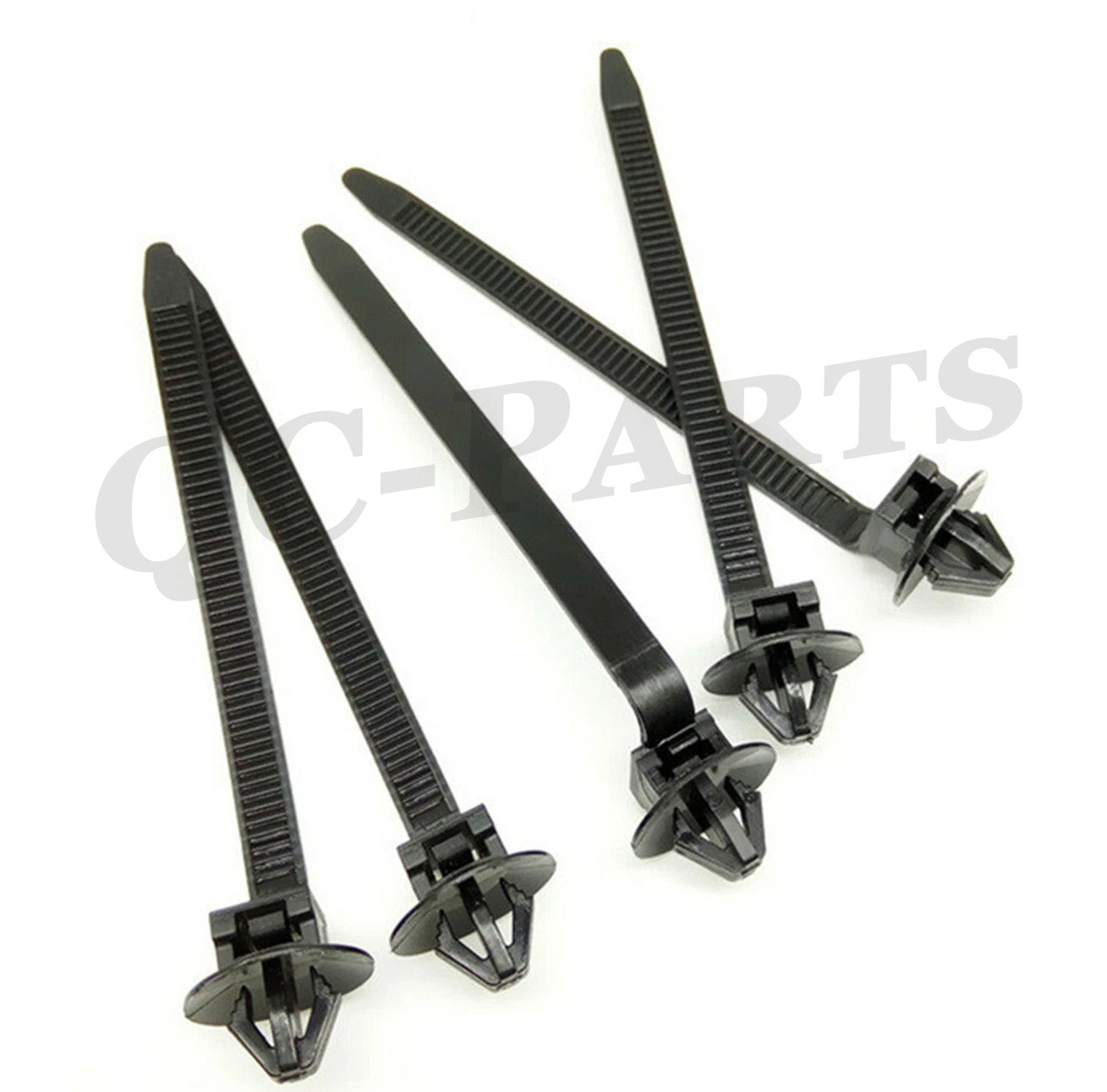 Cable tie car binding harness cable tie zipper fastener kit nylon 50 pieces