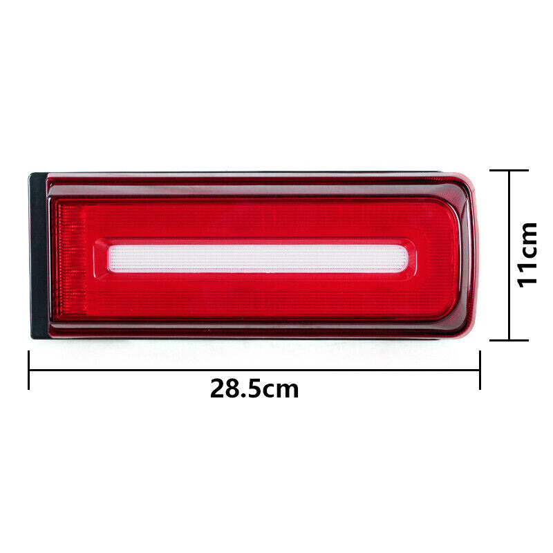 2pcs for Mercedes W463 G-Class G63 AMG 1990-2018 LED Rear Tail Light Brake Light