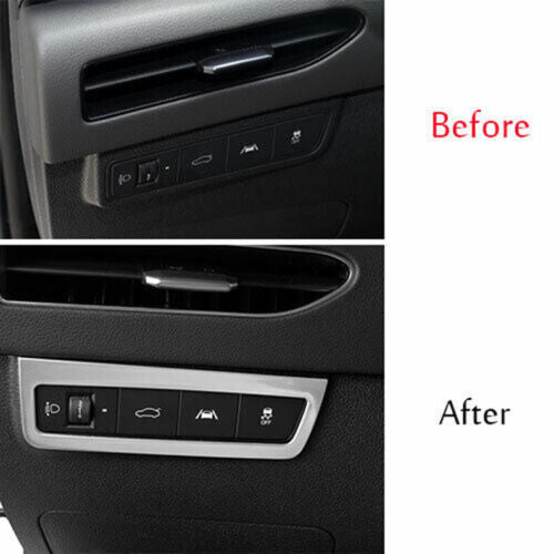 Glossy Black Pillar Panels for Hyundai for Elantra 2017-20 Door Trim Piano Cover Set v
