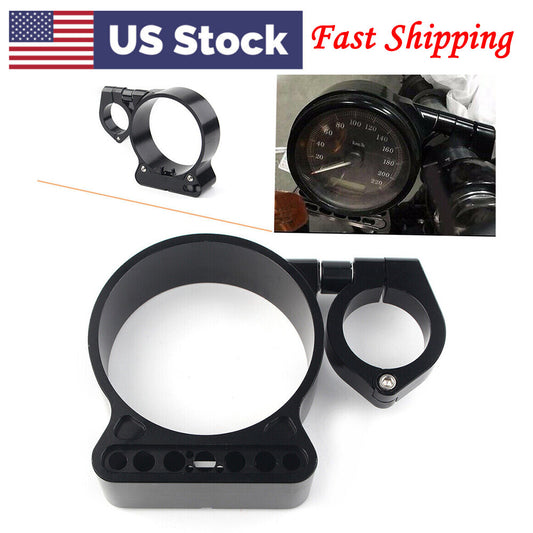 39mm/16Side Mount Speedo Relocation Bracket for Harley Sportster XL 883 1200