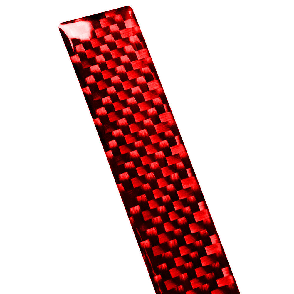 Carbon Fiber Gear Shift Panel Decorative Trim Cover for Subaru Forester 2005-08 v