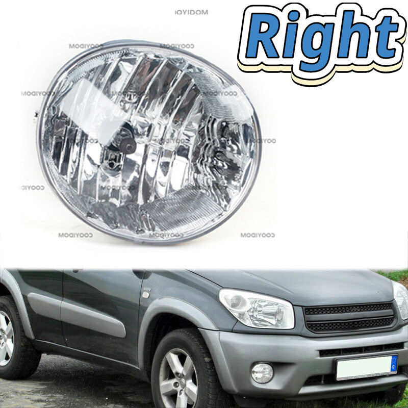 Right New For RAV4 2004-2005 Front Bumper Fog Light clear lens with bulb v
