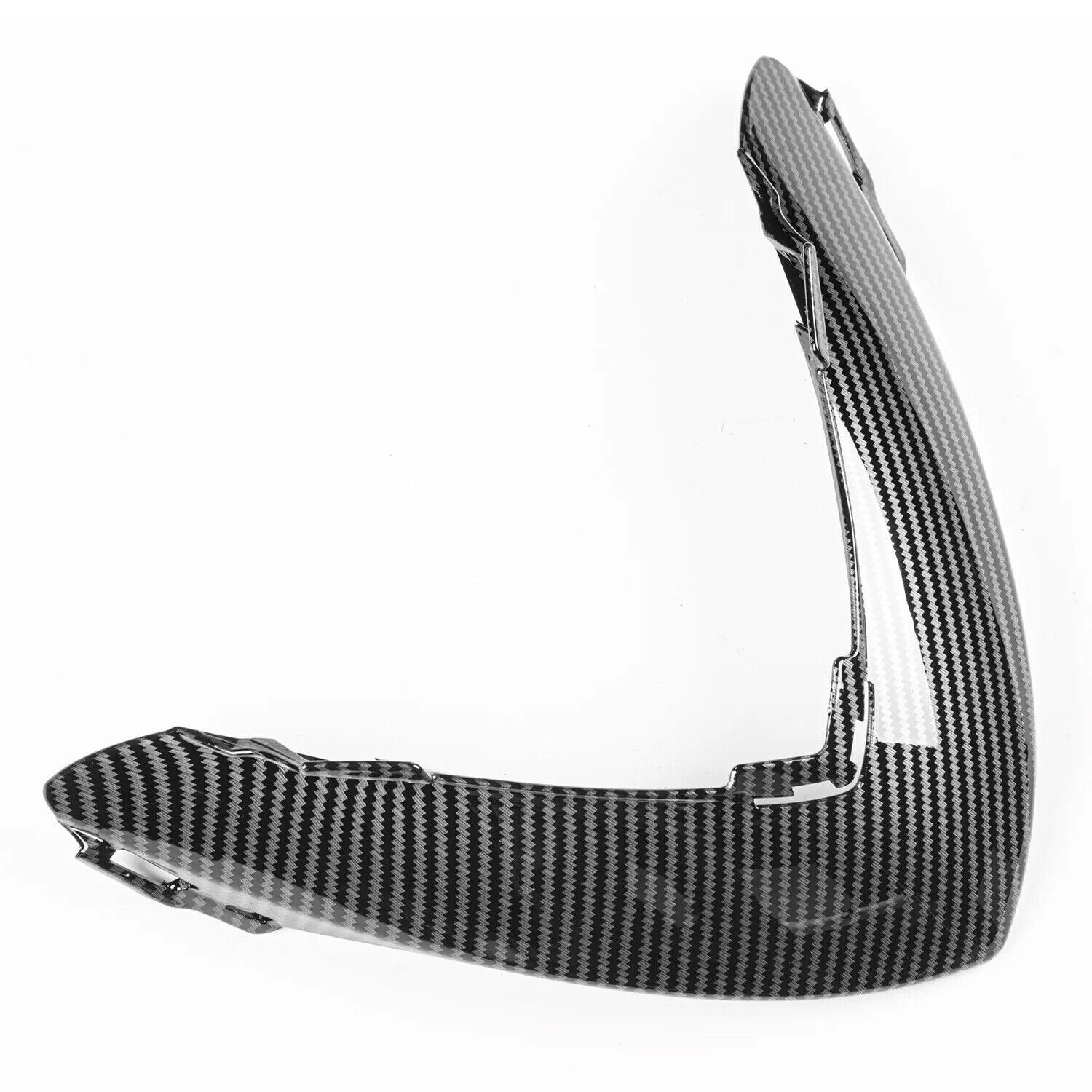 Carbon fiber front nose light panel fairing for Suzuki GSX-S and GSXS 1000 (15-20).
