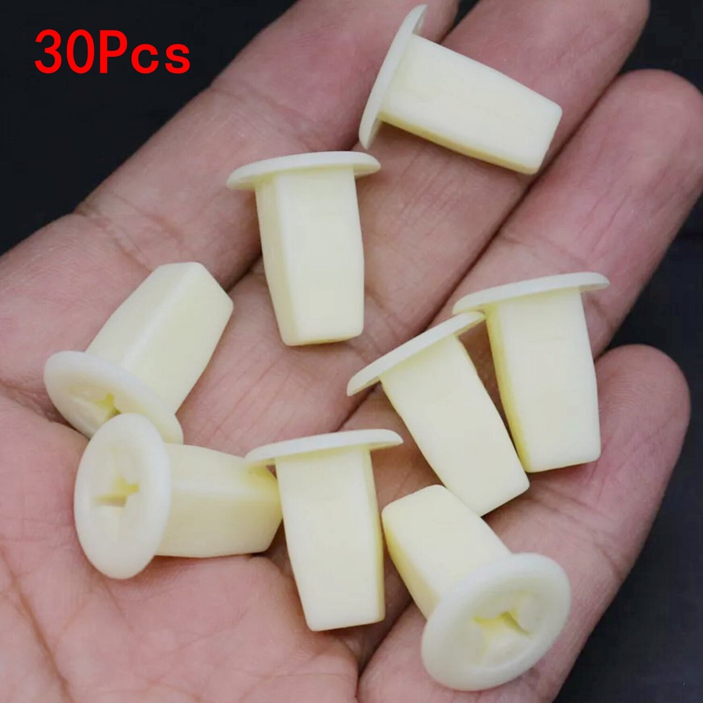 30 Pcs Nylon Nut 8 Screw Grommet Clip for Honda for Mitsubishi for Toyota for Mazda