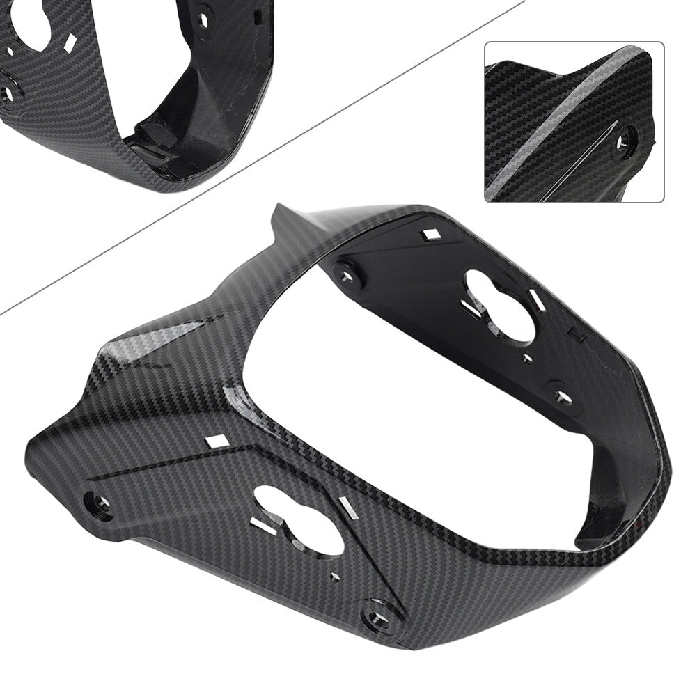 Carbon Fiber Front Headlight Light Cowl Fairing for Honda MSX125 2013-2015 Grom