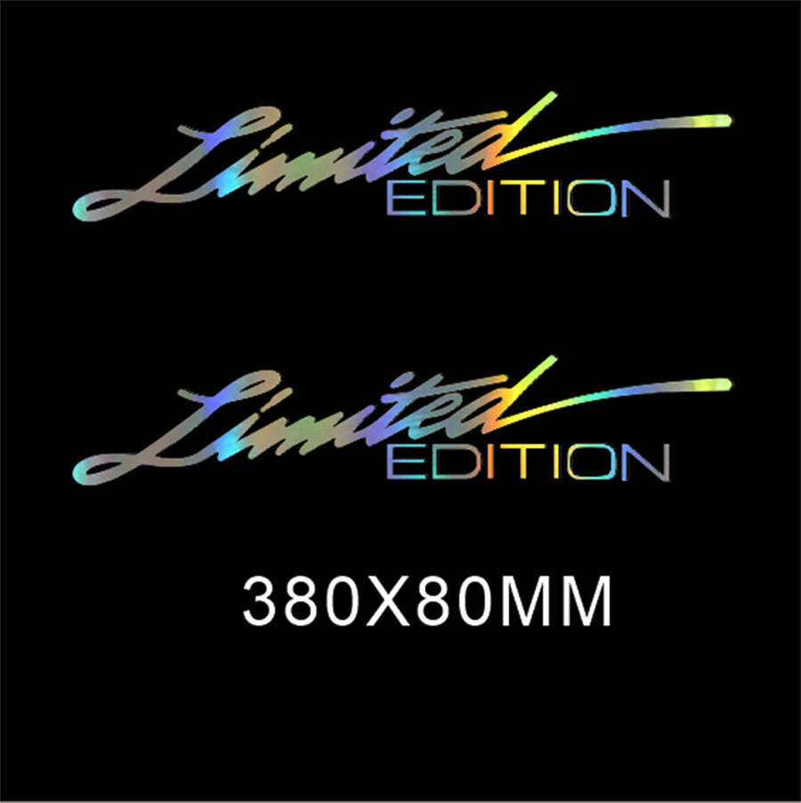 2Pcs Auto Creative Vinyl Stickers DIY Decals Car-styling Exterior Accessories