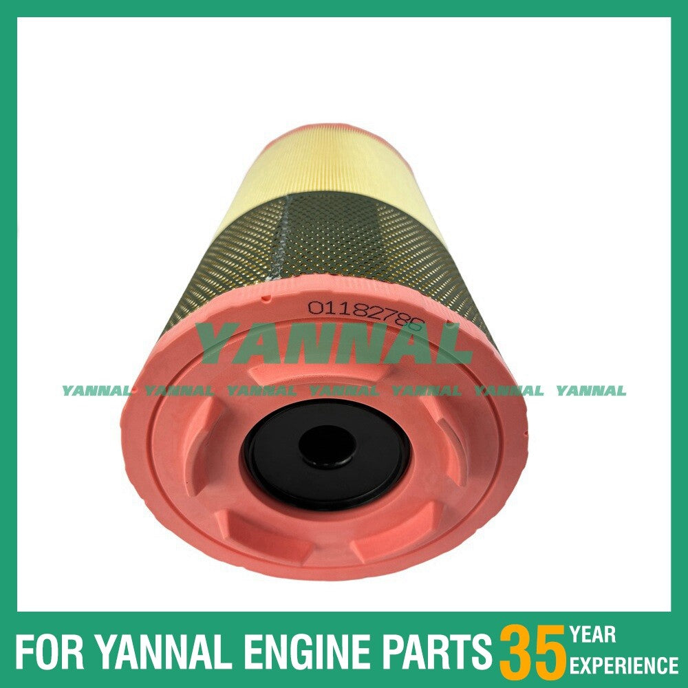 Complete stock of engine diesel parts for Deutz TCD2013L6-4V air filter 01182786.