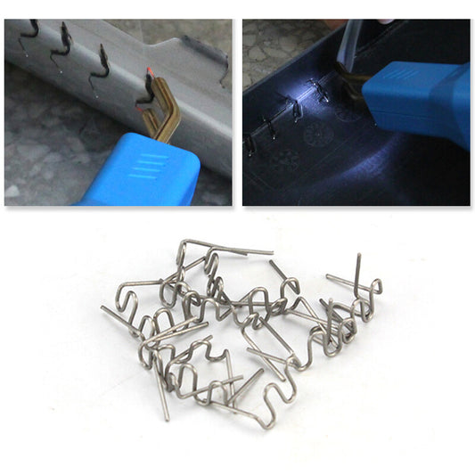 80-piece universal automotive welding box for car bumper and body repair tools - nylon plastic n