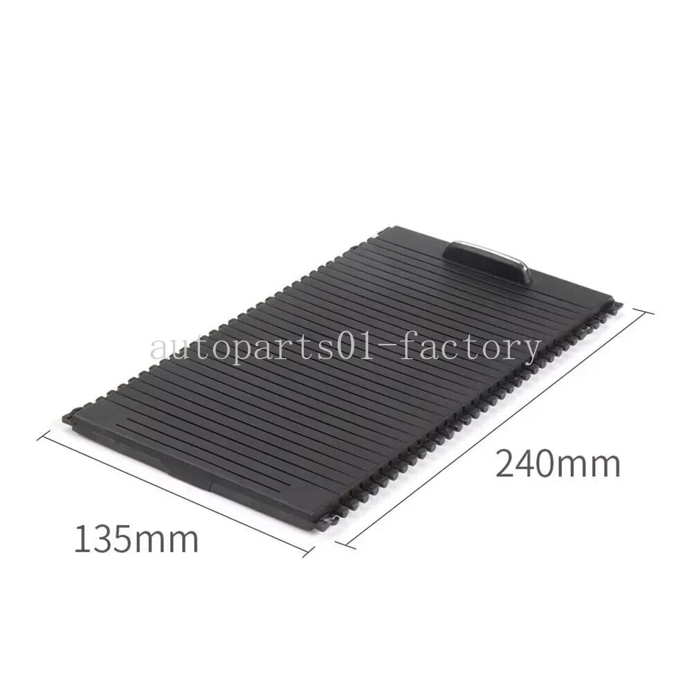 2046805808 Black Center Console Roller Blind Cover for Mercedes X204 GLK 08-15