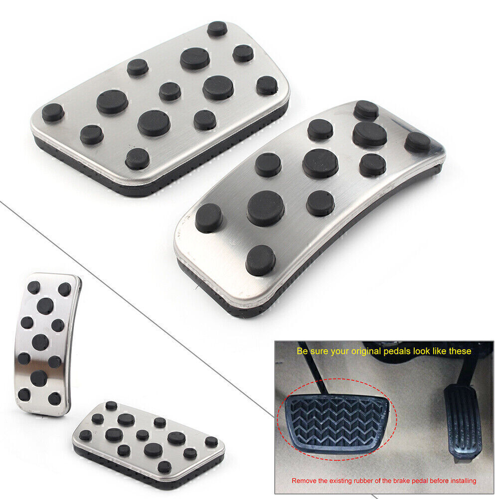 for Toyota for Camry Highlander for Lexus for ES RX Non-Slip Gas Brake Stainless Pedal Cover