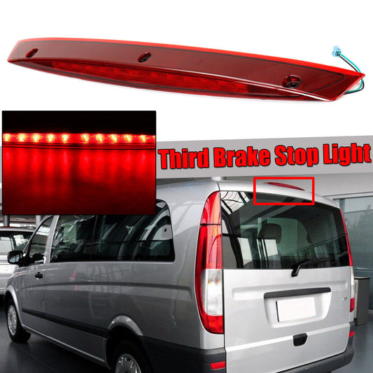 Red Lens Tail Lamp 3rd Rear Brake Light for Mercedes Benz Vito Viano W639 2003+