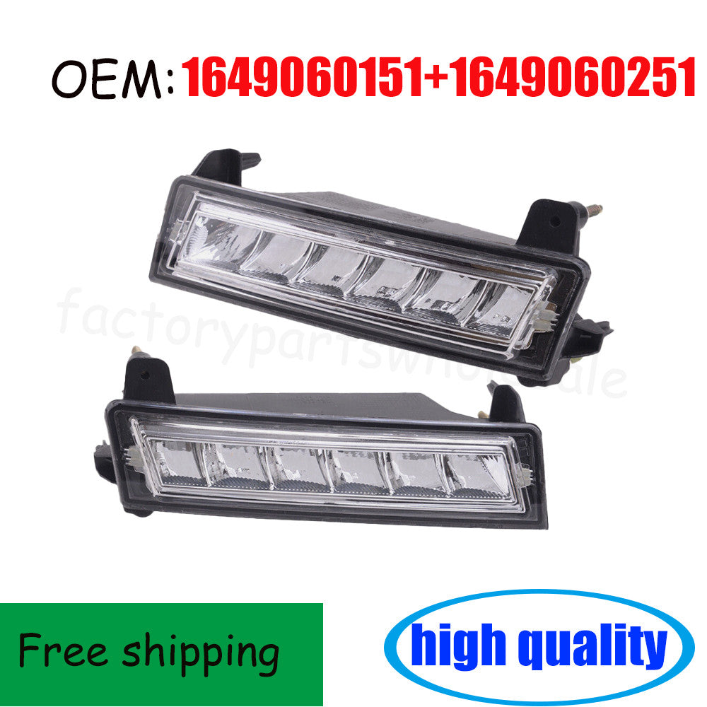 1. Dual Daytime Running Lights (DRL) are applicable to 2010-2012 ML and GLK. n