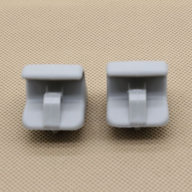 2-Pack Gray Sun Visor Clips/Hooks 8523505100OM Suitable for Hyundai I20 2008-2015