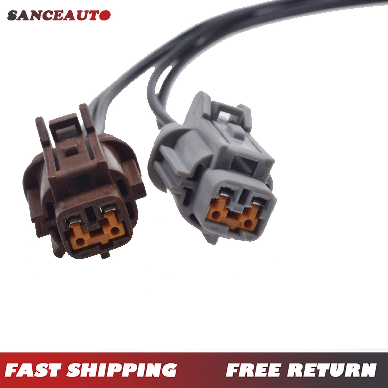 2-Piece ABS Wheel Speed Connector Sensor Repair Wiring Harness for Infiniti n