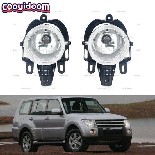 For 2003-06 for Mitsubishi Pajero Montero Front Bumper Fog Light Fog Lamp LHRH