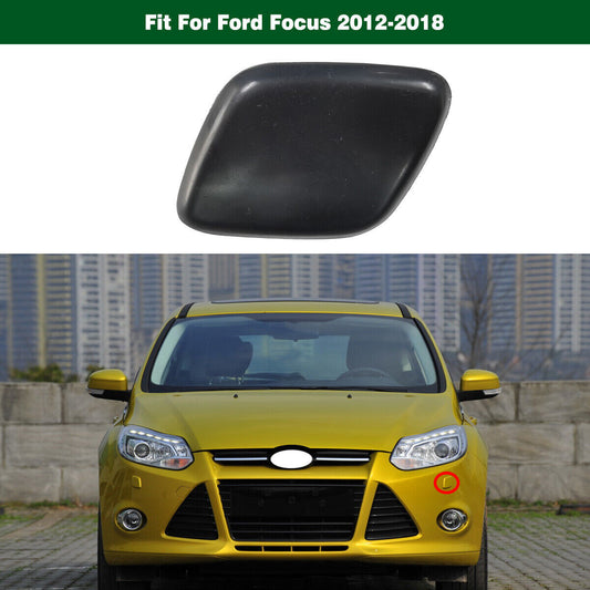 Left Front Bumper Headlight Washer Nozzle Cover Cap Fit  for ford  Focus 2012-2018 Q