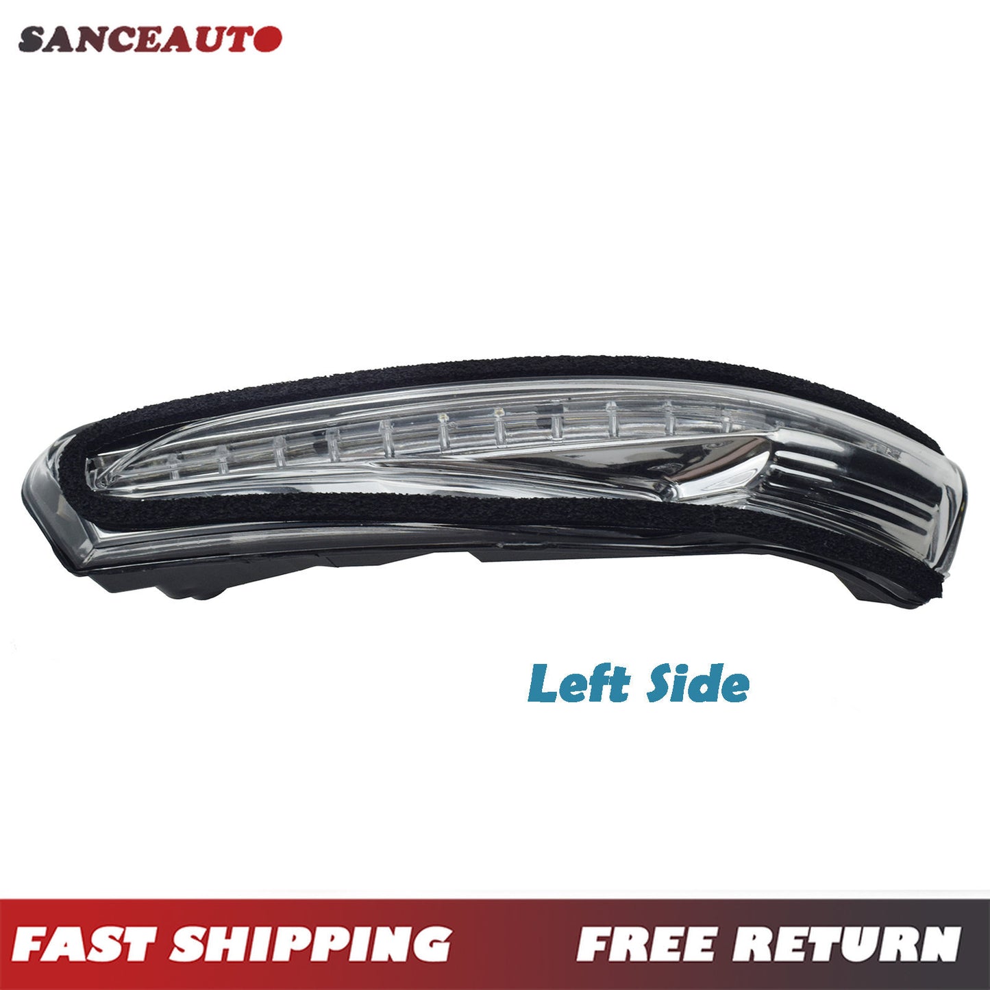The left indicator light flashing and the turn signal light on the rearview mirror are applicable to for Kia Forte 2014-2017. n