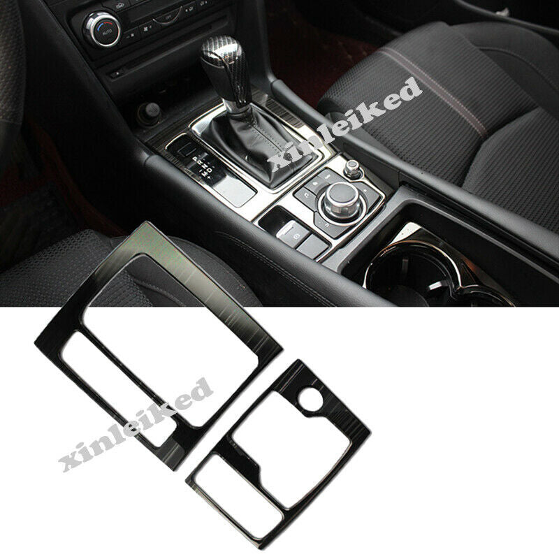 Frame Gear Shift Box Panel Cover Trims Decorations for Mazda 3 Axela 2017-2018